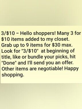 3/$10